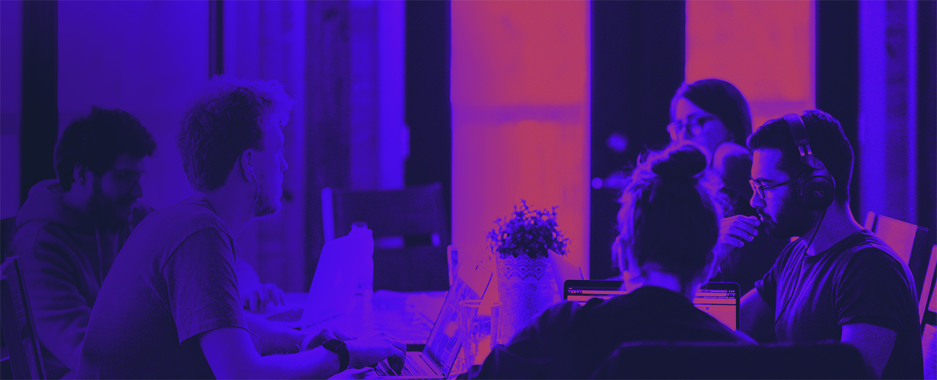 Hip high tech work space